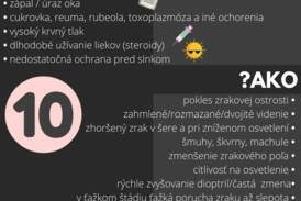 Infografika: 10i o sivom zákale - katarakte